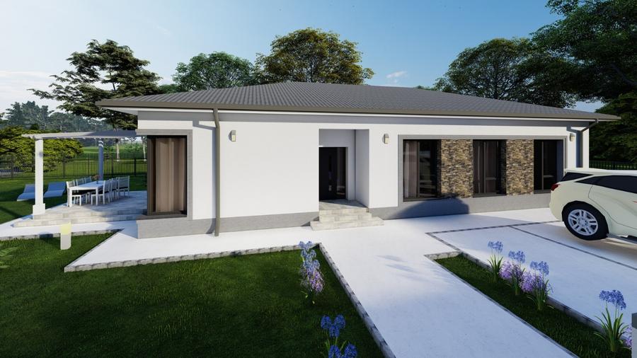 Casă individuală cu 5 camere cu Teren 866 Mp în Corbeanca