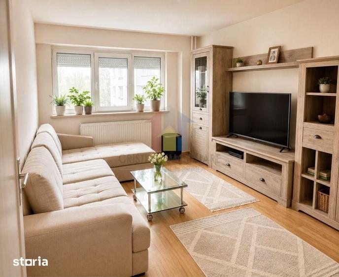 Apartament cu 3 camere decomandat în Sud