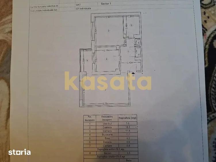OPORTUNITATE | APARTAMENT 2 CAMERE | AVIATIEI | METROU | ETAJ 1 - 8