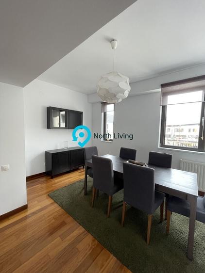 Apartament cu 5 camere decomandat, mobilat în Herăstrău