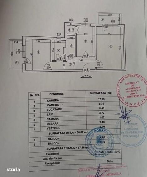 2 Camere| Decomandat| Aviatiei - 1