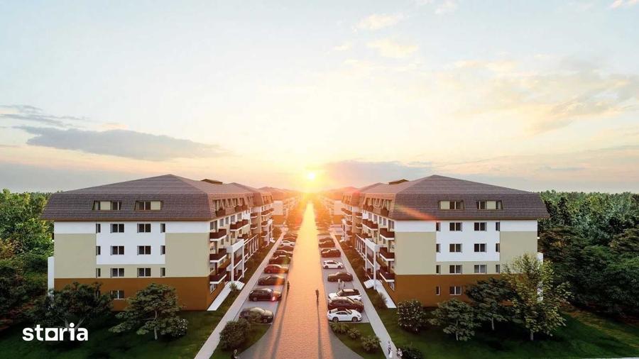 Apartament cu 2 camere în Sânpetru