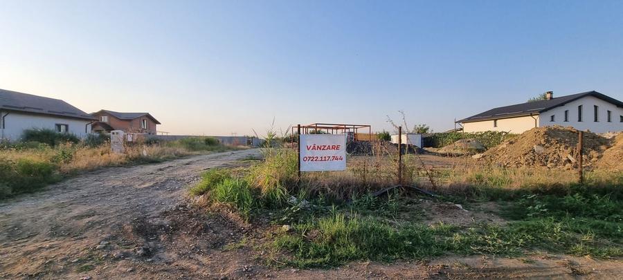 Teren Construcții intravilan de 1000 mp, în Clinceni