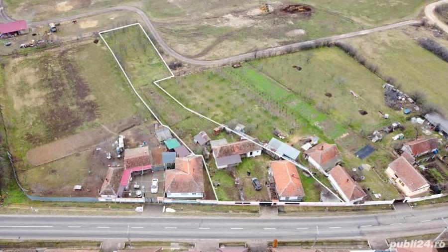 Casă cu 2 camere cu Teren 1700 Mp în Husasău de Tinca