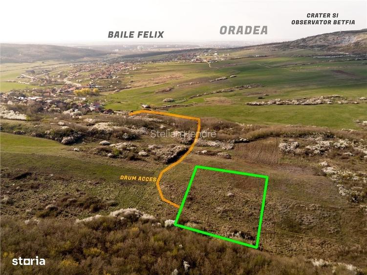 RECO Teren exclusivist 1800 mp in Betfia panorama superba