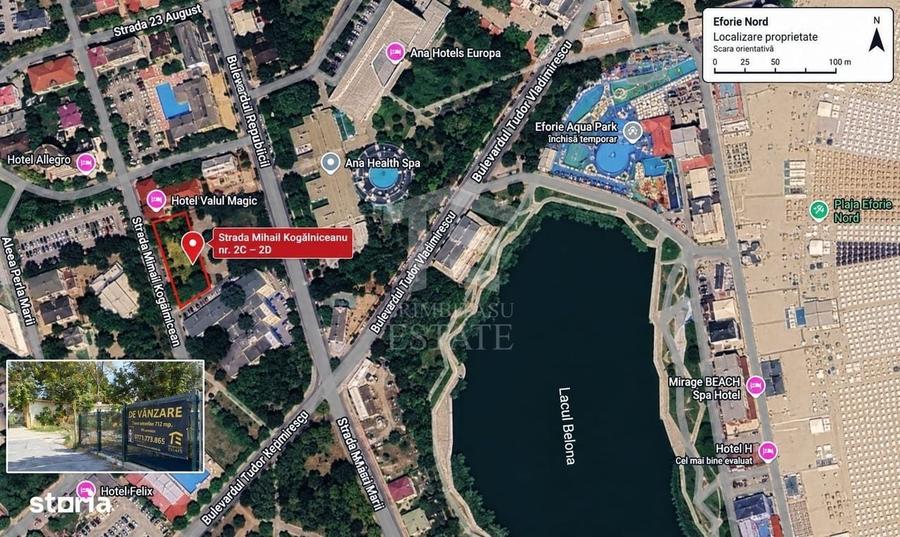 Teren intravilan 712 mp | Eforie Nord | Zona centrala - 6