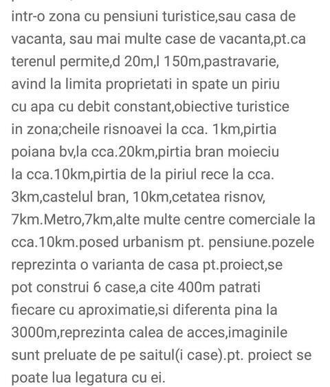 Teren de 3000 mp, în Central