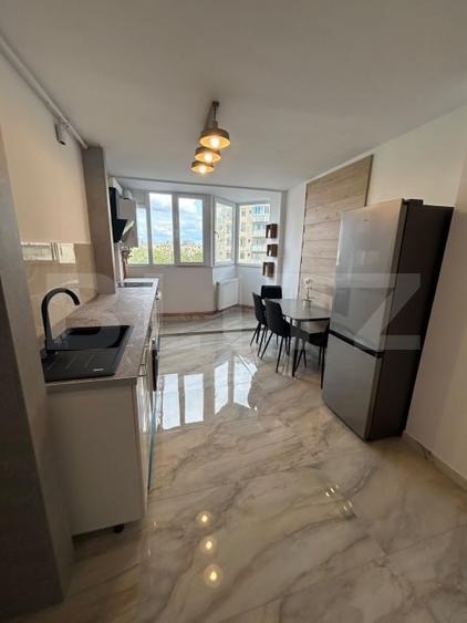 Apartament cu 2 camere semidecomandat, mobilat în Mărăști