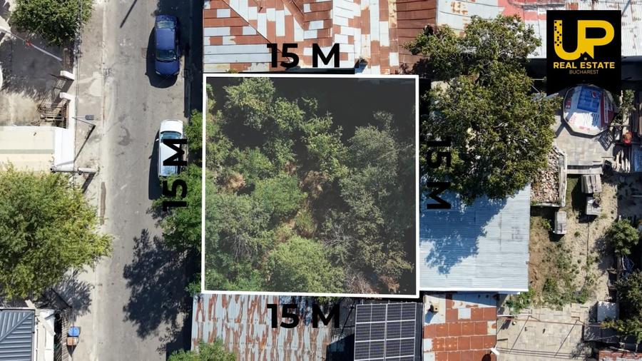 Teren Construcții intravilan de 225 mp, în Berceni