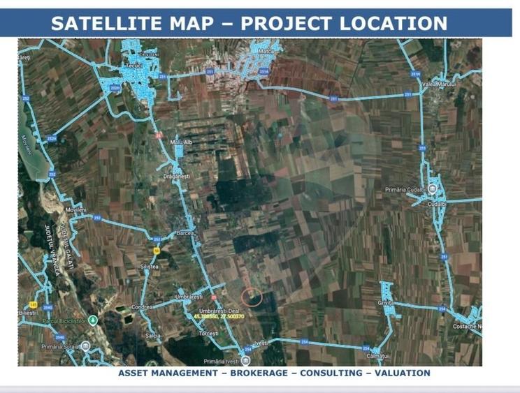 Proprietate specială, de 12,000 mp, în Umbrărești