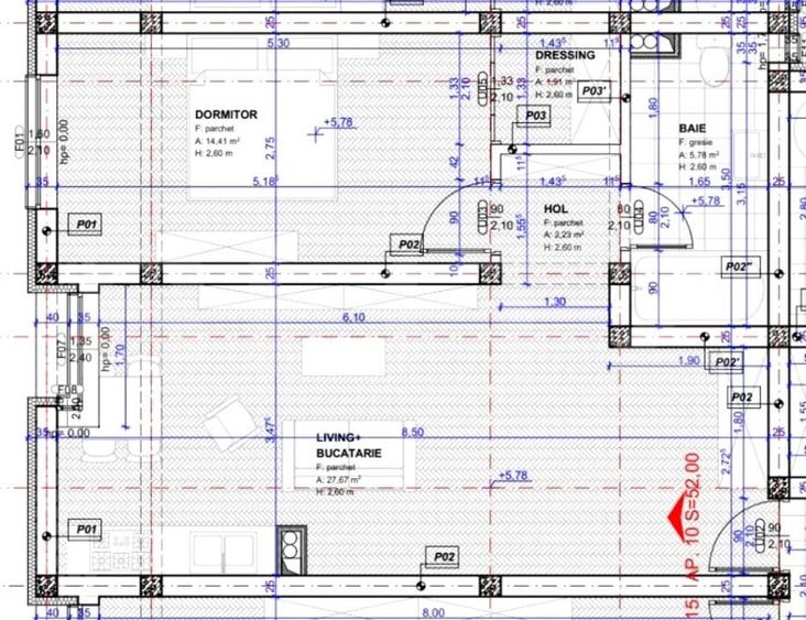 Apartament de 2 camere, 52mp, Torontalului - 2