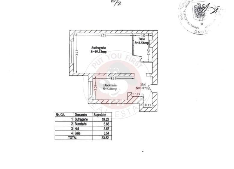 Garsonieră decomandată în Mihai Bravu