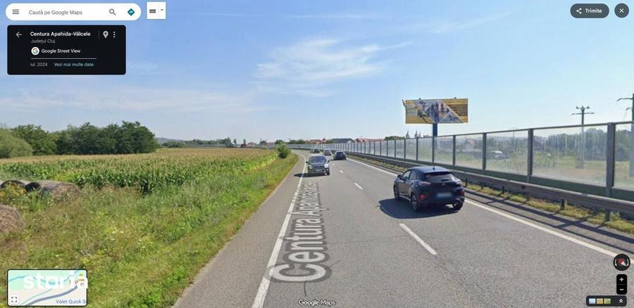Vand teren intravilan Sanicoara + Panou publicitar - 1