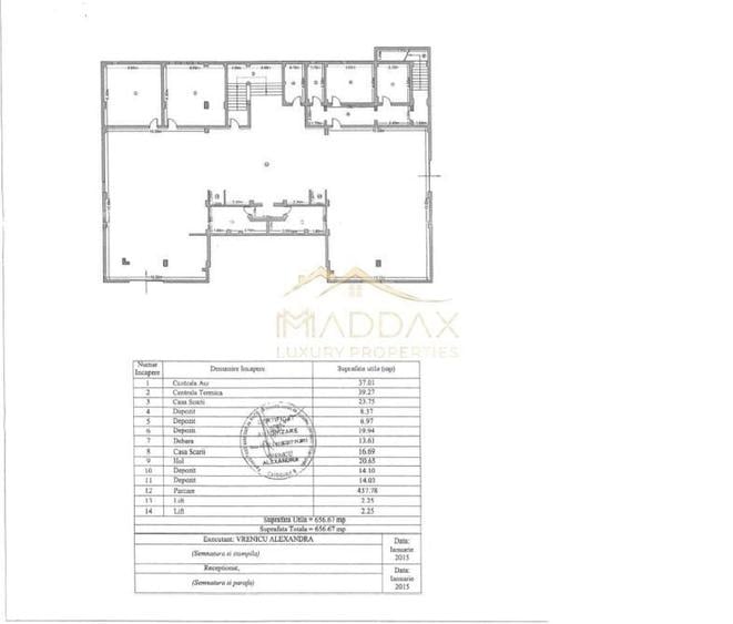 Spațiu comercial, de 1,463 mp, în Central
