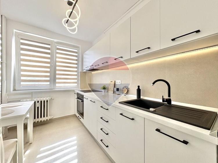 Apartament cu 2 camere semidecomandat, mobilat în Gării