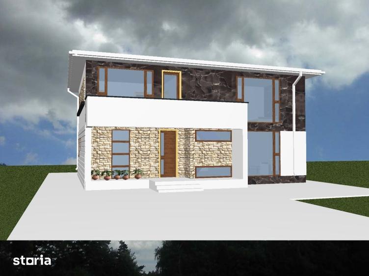 Casă cu 5 camere cu Teren 586 Mp în Slătioara