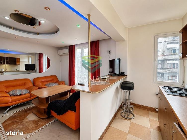 Apartament cu 3 camere semidecomandat în Kogălniceanu