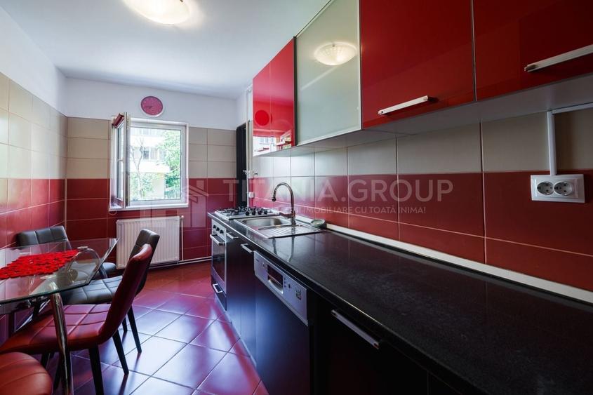 Apartament cu 3 camere decomandat, mobilat în Răcădău