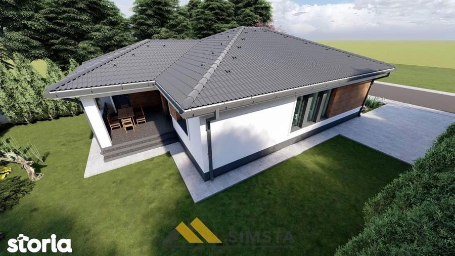 Casă cu 4 camere cu Teren 500 Mp în Sântandrei