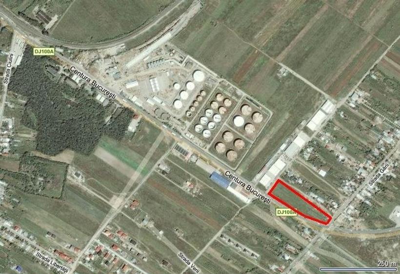 Teren Construcții intravilan de 2398 mp, în Jilava