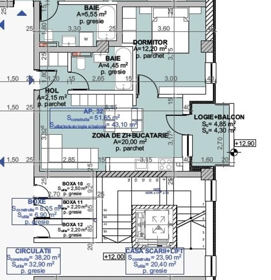 Apartament cu 2 camere decomandat în Orașul Vechi