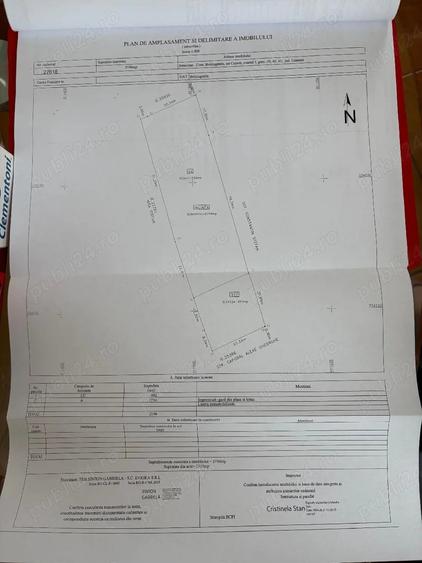 Teren de 2196 mp, în Cojești
