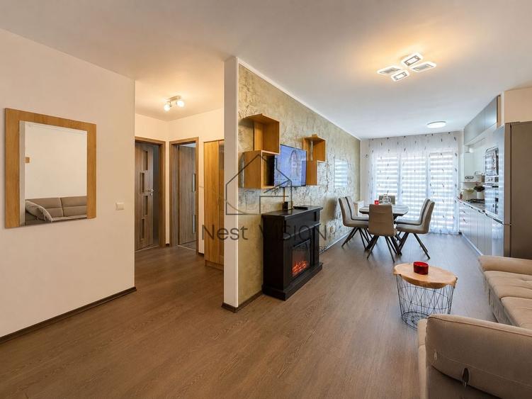 Apartament cu 3 camere semidecomandat, mobilat în Industrial Vest