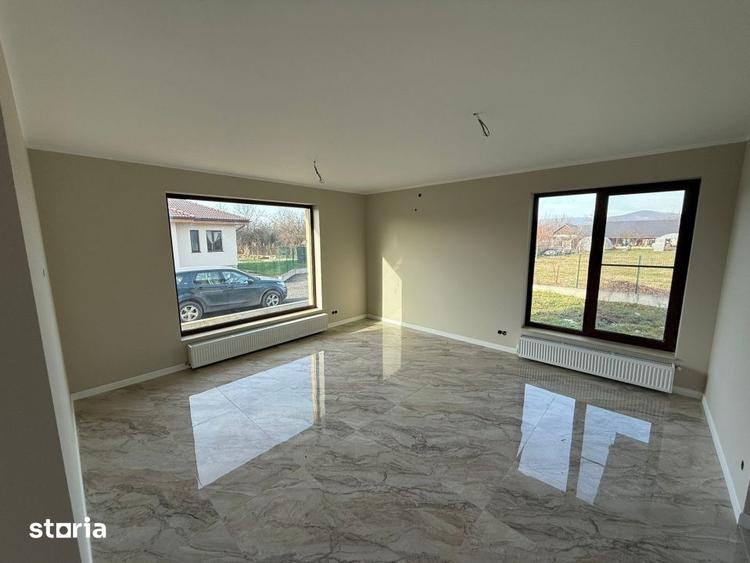 Casa finalizata stil mediteranean , 3 dormitoare, 100 mp utili Sat - 14