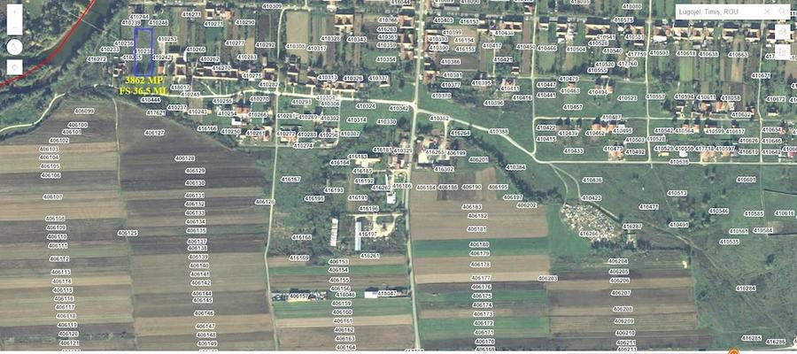 Teren de 3862 mp, în Central