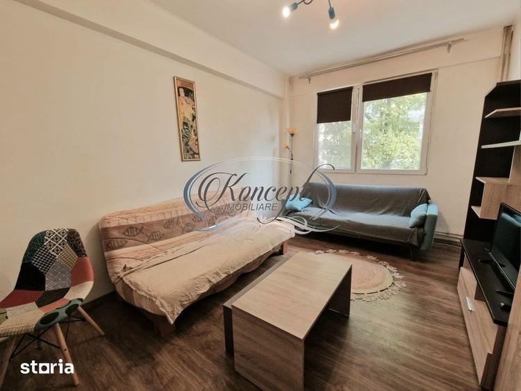 Apartament cu 2 camere semidecomandat, mobilat în Gruia