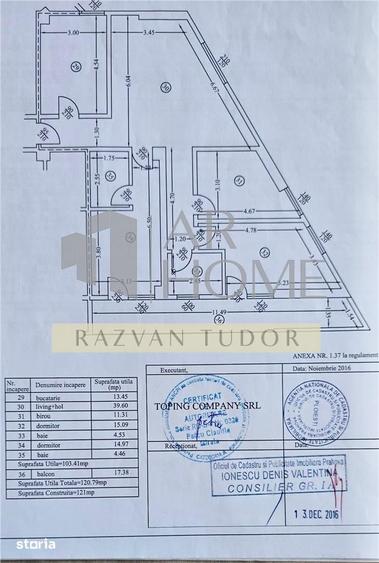 Apartament cu 4 camere decomandat, mobilat în Eroilor