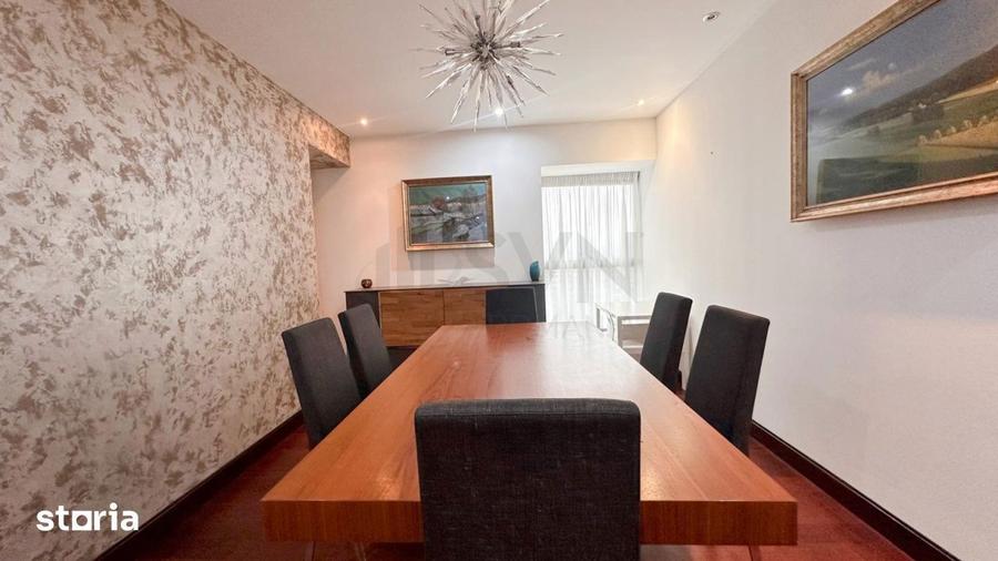 Apartament cu 4 camere, mobilat în Arcul de Triumf