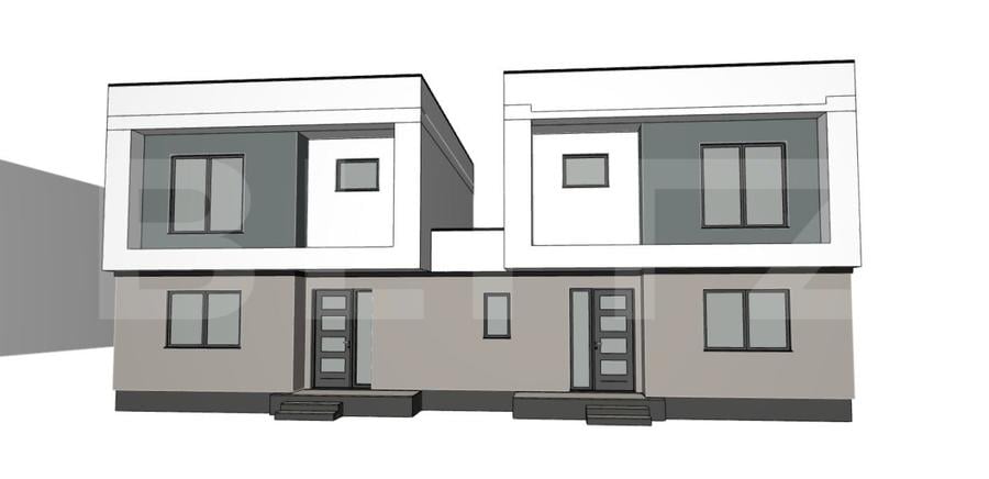 Duplex cu 4 camere cu Canalizare în Săcălaz