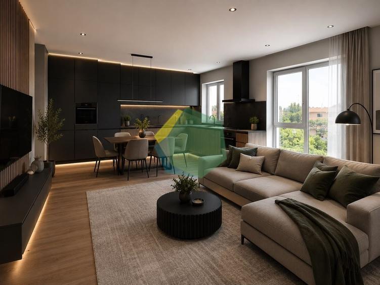 Apartament cu 2 camere semidecomandat în Vest