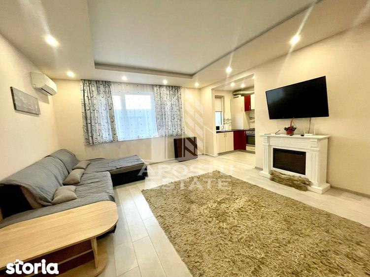 Apartament cu 2 camere, mobilat în Dumbrăvița