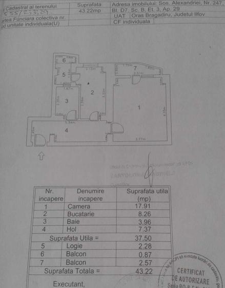 Garsonieră decomandată în Ultracentral
