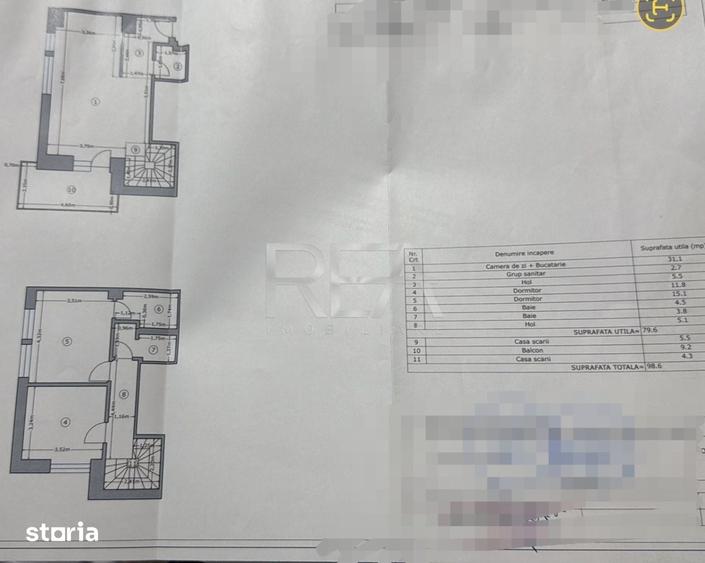 Duplex, et 11/12, 98 mp, parcare-Moghioros Park - 1