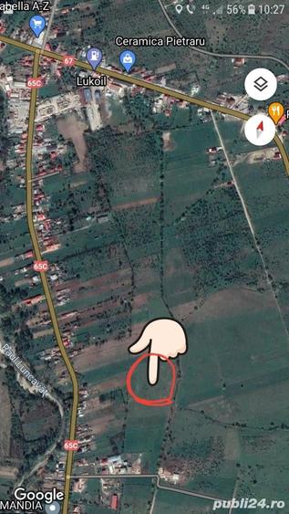 Teren de 4750 mp, în Central