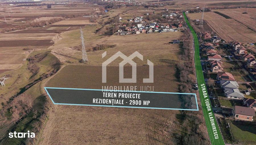 Teren de 2900 mp, în Jucu