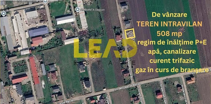 Teren de 508 mp, în Hărman