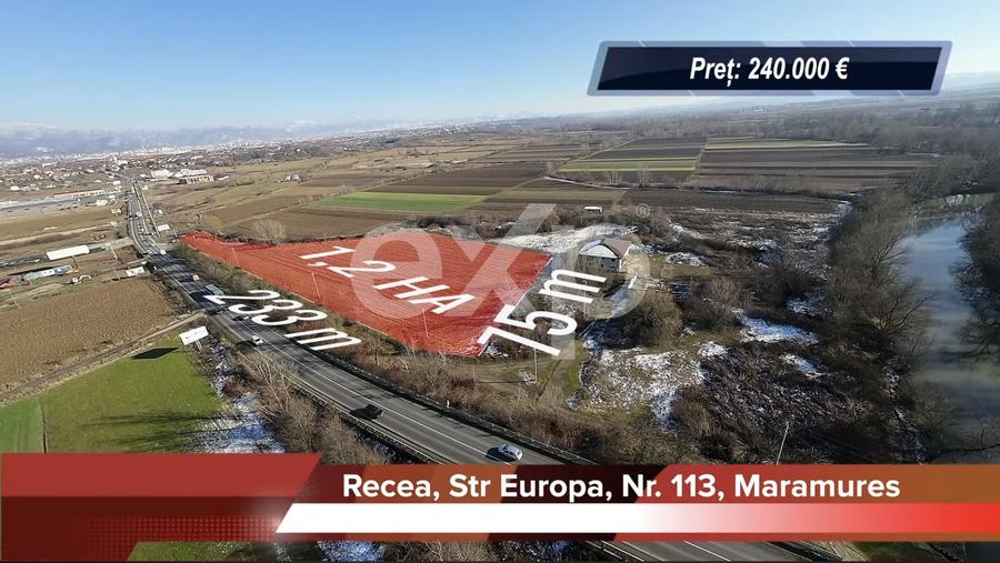 Teren Construcții intravilan de 12724 mp, în Recea