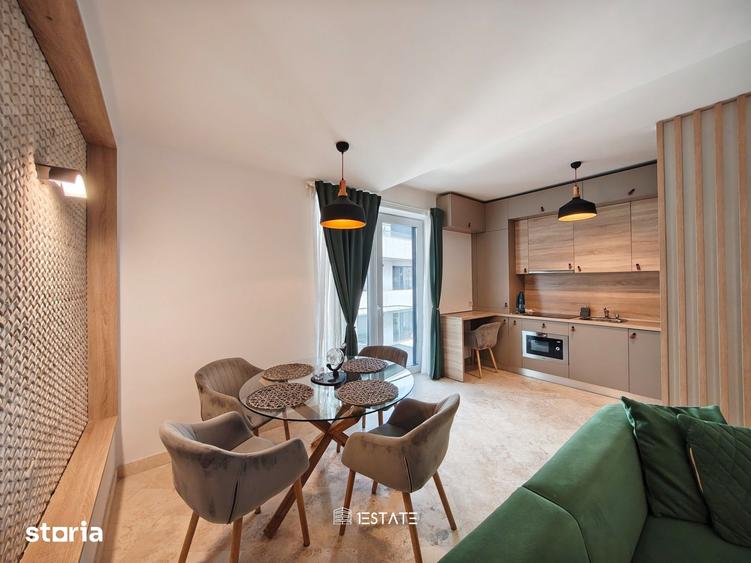 Apartament cu 3 camere decomandat, mobilat în Parcul Carol