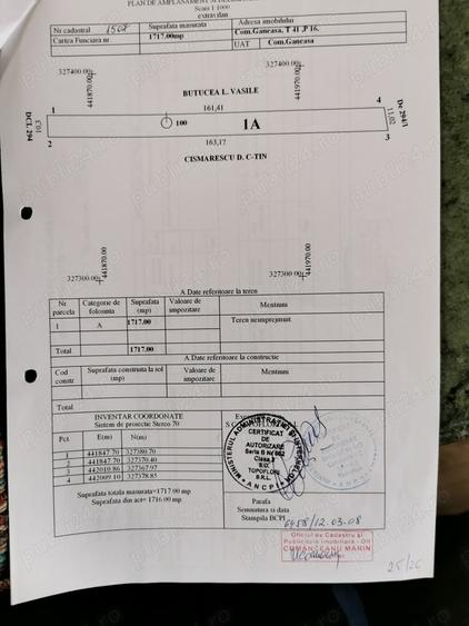 Teren în Găneasa