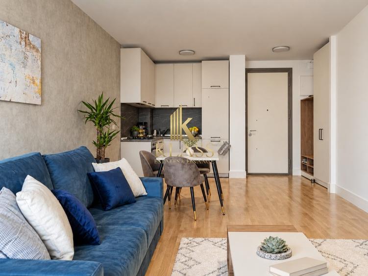 Apartament cu 2 camere semidecomandat, mobilat în Barbu Văcărescu