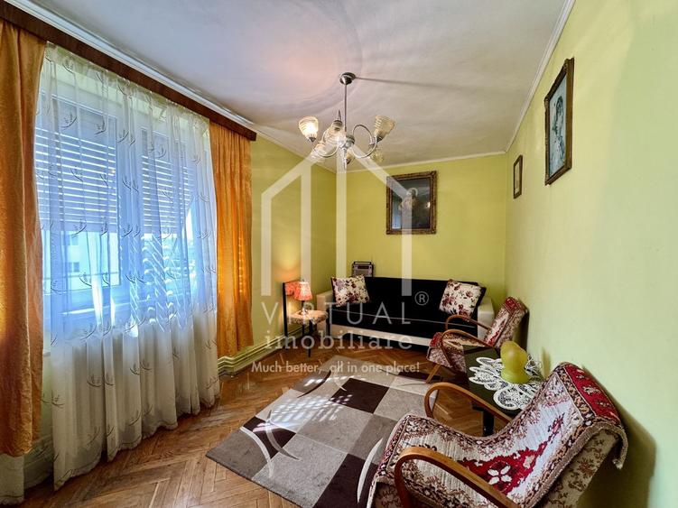 Apartament cu 3 camere, 58mp utili, decomandat, pivnita - str. Ostirii - 12