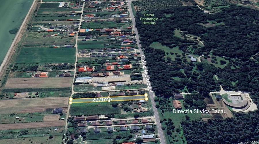 Teren Construcții intravilan de 2971 mp, în Hemeiuș