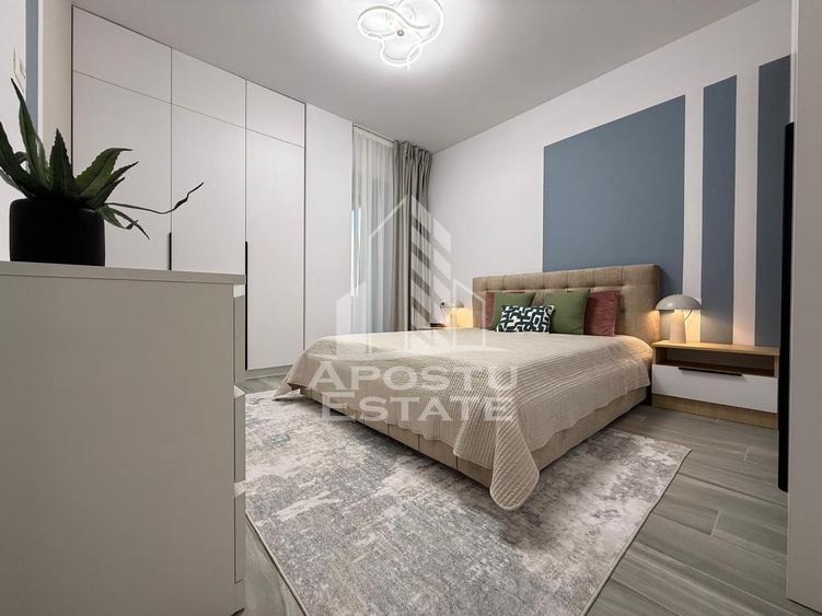 Apartament cu 2 camere semidecomandat, mobilat în Torontalului