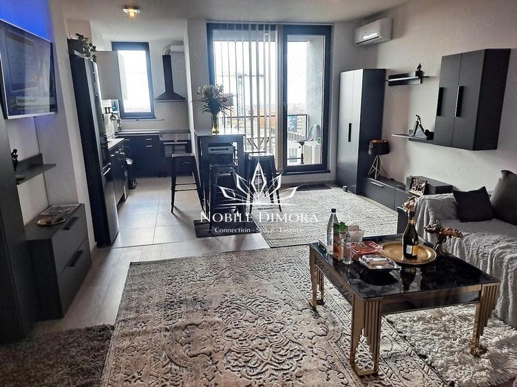 Apartament cu 2 camere semidecomandat, mobilat în Take Ionescu
