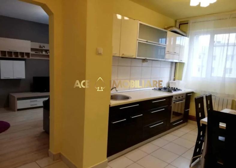 Apartament cu 2 camere semidecomandat, mobilat în Nicolae Grigorescu