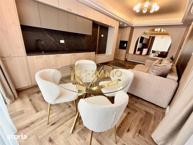Apartament cu 3 camere, mobilat în Central